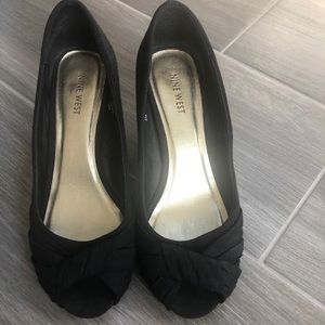 Nine West Peep Toe Wedges